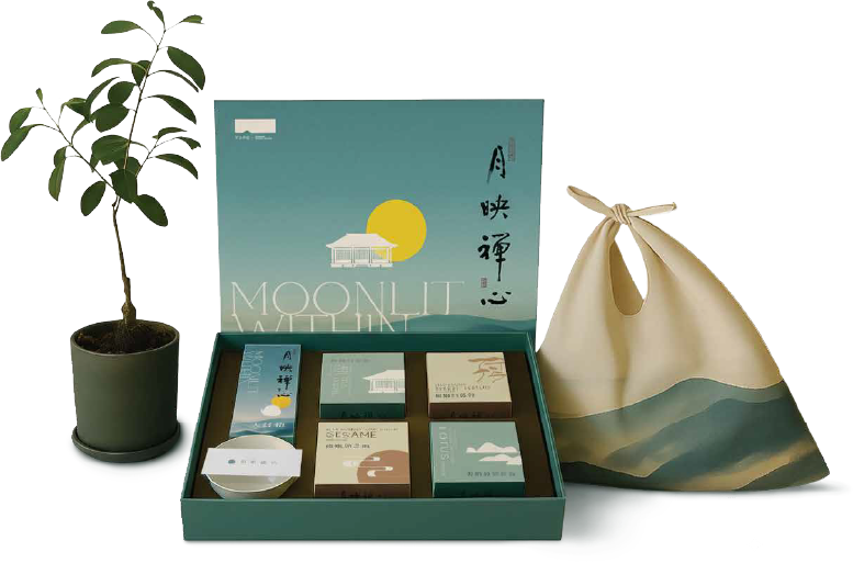 “Sweeter with You” Low Sugar, High Fiber Mooncake